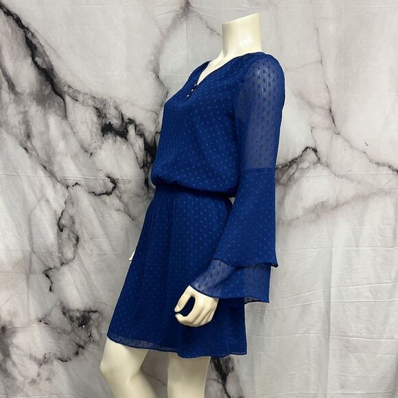 White House black market dress royal blue - Picture 5 of 8
